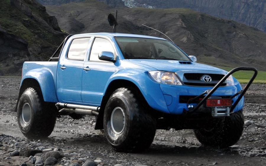 Arctic Trucks Toyota Hilux AT44 KNGS South Pole Expedition '2010